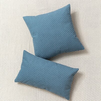 1pc Plain Cushion Cover Without Filler