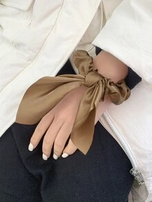 6 chiếc khăn buộc tóc chắc chắn - Nhiều màu - Xem 3