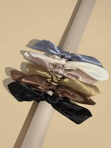 6 chiếc khăn buộc tóc chắc chắn - Nhiều màu - Xem 7