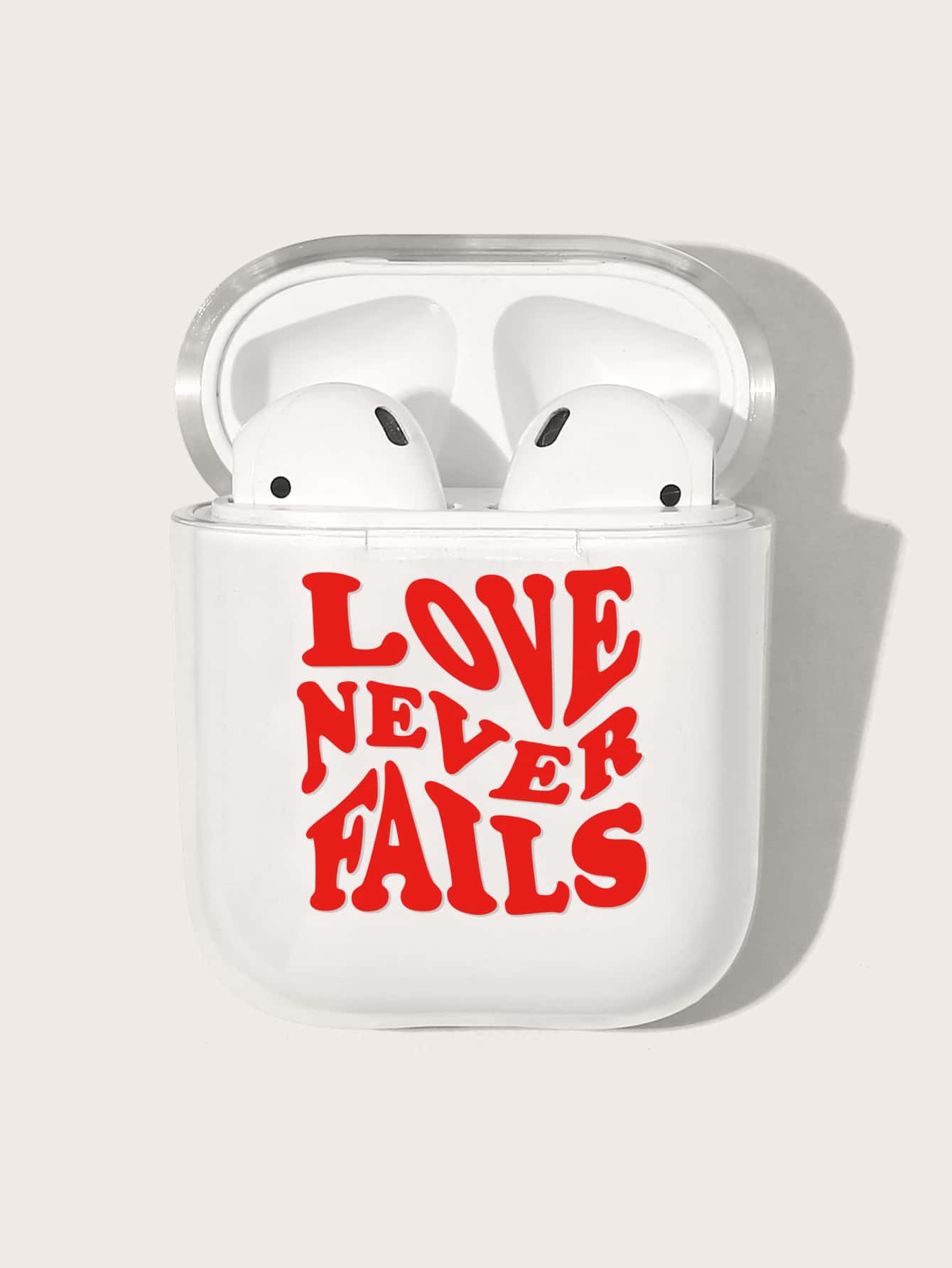 標語圖案耳機殼適用於Airpods - 彩色 - 查看 1