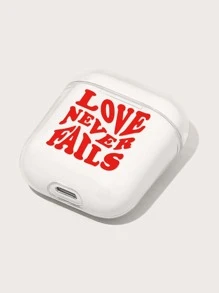 標語圖案耳機殼適用於Airpods - 彩色 - 查看 3