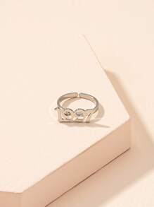 Nhẫn trang trí số năm - Bạc - Xem 2