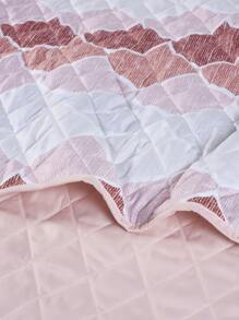 魚鱗圖案衍縫床單套裝 - 彩色 - 查看 5