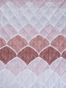 魚鱗圖案衍縫床單套裝 - 彩色 - 查看 8