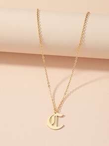 Vòng cổ Charm chữ - Vàng - Xem 2