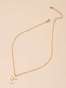 Vòng cổ Charm chữ - Vàng - Xem 4