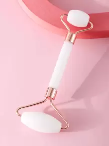 1pc Stone Facial Massage Roller - Multicolor - View 1