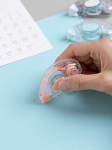 1 cái Ngẫu Nhiên Keo Hai Mặt Trong Suốt Dots, Scrapbooks, Photos, Handbooks, Office Dots, Dots, Paste, Instant Coating, Instant Sticking, Removeable Strong Sticky - Nhiều màu - Xem 2