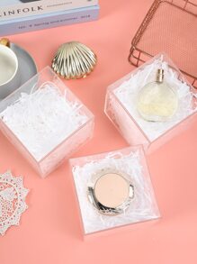 1 paquete de papel lafite arrugado, relleno de rafia, caja de regalo para fiesta de boda DIY, relleno de embalaje de Material de caramelo