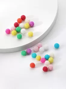 30pcs Bead DIY Jewelry Accessory - Multicolor - View 1