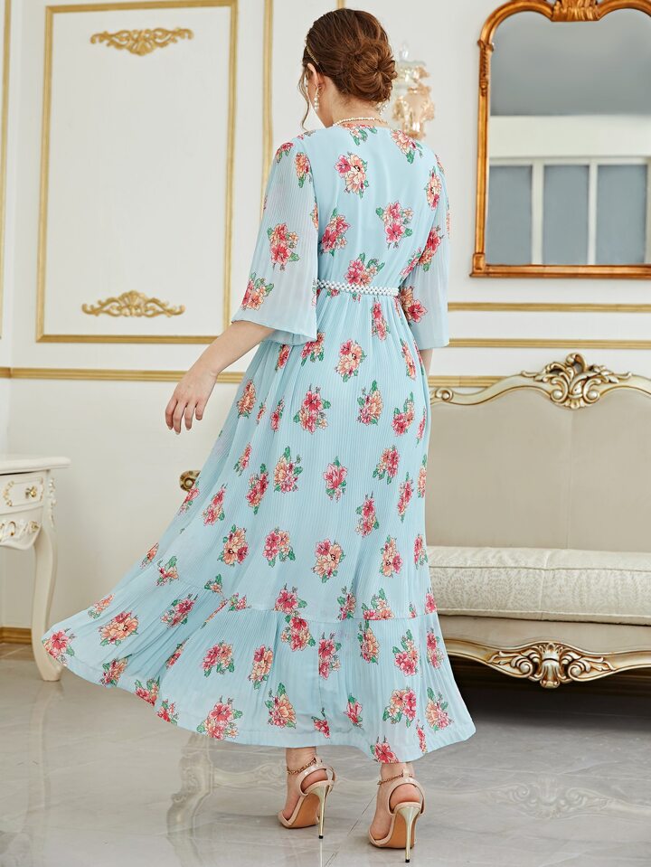 Shein México Shein Vestidos Largos Floreados Modelyn Vestido Con