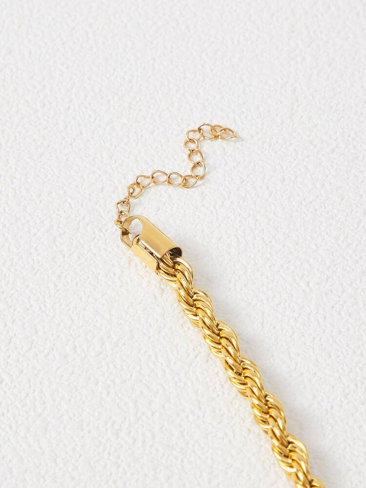 MOTF PREMIUM Vòng cổ dây  Tối giản - Vàng - Xem 3