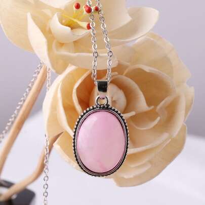 Gemstone Charm Necklace
