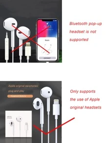 2 en 1 adaptador de cargador - Blanco - Ver 5