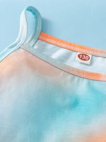 Girls Tie Dye Cami Top & Shorts - Multicolor - View 3