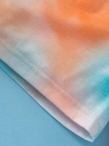 Girls Tie Dye Cami Top & Shorts - Multicolor - View 5