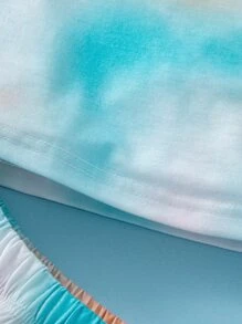 Girls Tie Dye Cami Top & Shorts - Multicolor - View 7