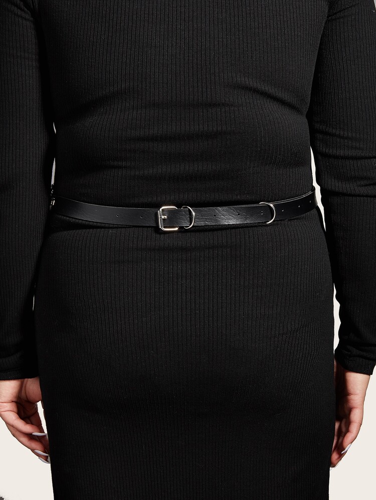 135CM Moon Decor Plus Size Corset Belt Retro Steampunk PU Belt for Coats and Dresses - Black - View 6