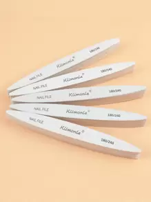 klimonla Bộ dũa móng tay bằng gỗ, dũa đánh bóng, dụng cụ làm đẹp chuyên nghiệp, làm móng chân, bộ 10 dũa móng tay dùng tại nhà và tiệm, đồ dùng làm móng, dụng cụ làm móng, dụng cụ làm móng, trở lại trường, làm móng, dụng cụ làm móng để dán móng - Xám - Xem 5