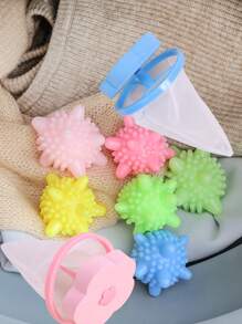 8 piezas Bola de lavandería & 2 piezas Bolsa de filtro - Multicolor - Ver 5