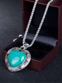 4入組心形墜飾首飾套裝