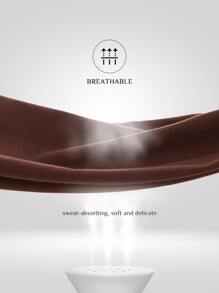 LUVLETTE Wireless Bralettes Lounge Bra - Chocolate Brown - View 9