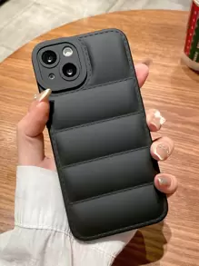 1pc Down Jacket Style Phone Case For IPhones, Samsung, Xiaomi