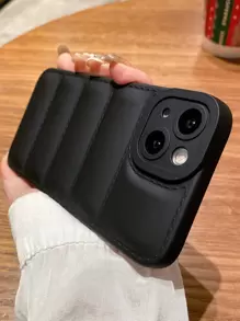 1pc Down Jacket Style Phone Case For IPhones, Samsung, Xiaomi