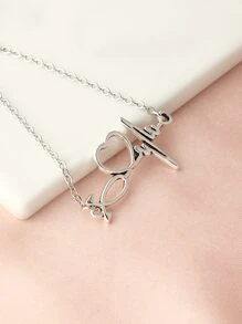 心跳裝飾手環 - 銀色 - 查看 4