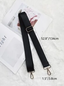 Dây đeo túi Colorblock có thể điều chỉnh Túi xách Dây đeo ví để thay thế túi đeo vai Dây đeo vai bằng vải du lịch có thể điều chỉnh cho phụ nữ Túi đồ dùng học tập cho trường học Phòng ký túc xá Phụ tùng cho du lịch ngoài trời - màu đen - Xem 3