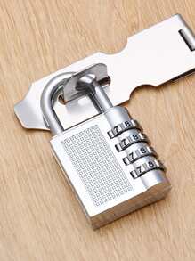 1pc Random Color Password Door Lock - Multicolor - View 2