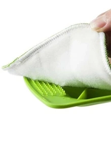 1 pieza cabezal de repuesto para fregona giratoria de color aleatorio, recambio de fregona fácil de escurrir, compatible con cabezal de repuesto de fregona O Cedar, fregona de microfibra para limpieza de suelos, para fregona giratoria triangular
