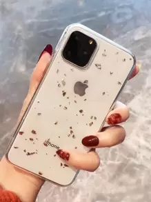 金箔透明手機殼 - 無色 - 查看 1