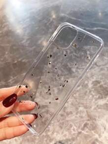 金箔透明手機殼 - 無色 - 查看 4