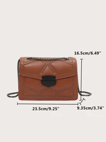 Yogodlns Không thấm nước, nhẹ, túi vuông trang trí chần bông trang trí thông thường dành cho nữ tuổi teen Sinh viên đại học, tân binh và nhân viên văn phòng Hoàn hảo cho văn phòng, đại học, công việc, kinh doanh, đi làm - màu nâu - Xem 7