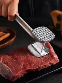 Double Side Steak Hammer - Silver - View 1