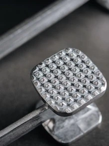 Double Side Steak Hammer - Silver - View 6