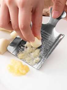 1 st. Rostfritt Stål ingefära rivare - Silver - Visa 2