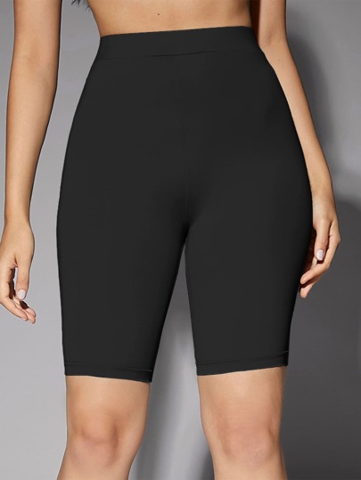 شورت بايكر بخصر عالي