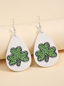 Bông tai hình giọt nước Leopard - Nhiều màu - Xem 1