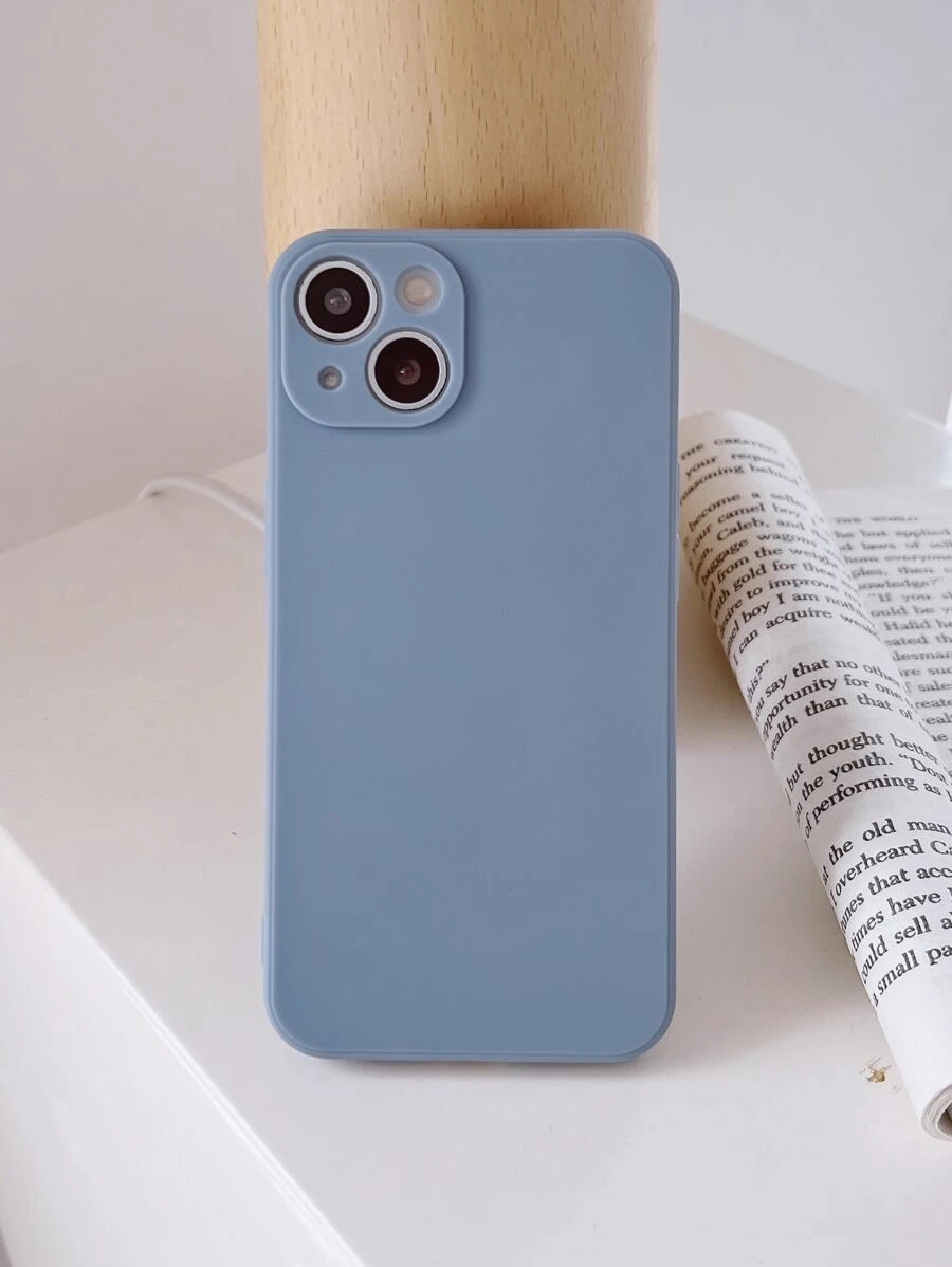 Plain Phone Case - Blue - View 1