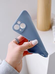 Plain Phone Case - Blue - View 4