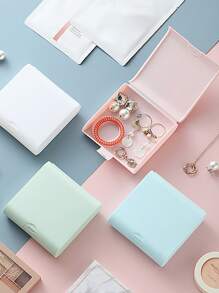 Hộp trang sức màu ngẫu nhiên 1 cái - Nhiều màu - Xem 1