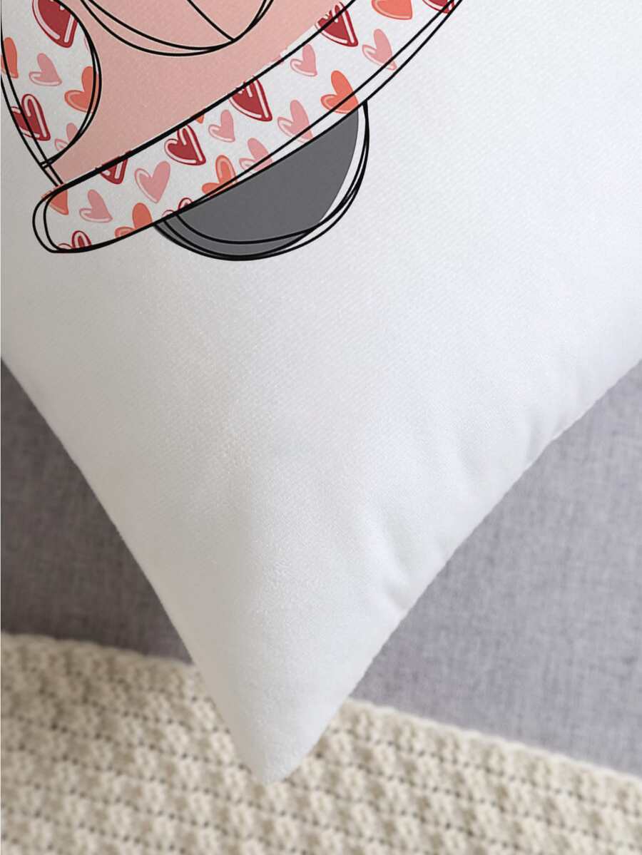 Valentine's Day Car Print Cushion Cover Without Filler for Sale