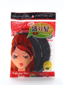 Bộ phụ kiện tóc Volume Insert, Dụng cụ thắt bím tạo kiểu cho nữ (Đen) - màu đen - Xem 5