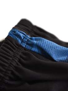 SHEIN Tween Boy Camo Print Raglan Sleeve Tee & Shorts - Multicolor - View 7