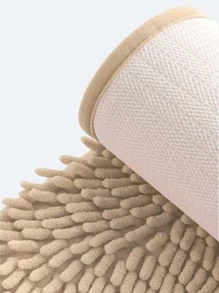 1pc Chenille Water Absorption Kitchen Rug - Camel - View 3