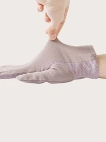 1pair Sports Breathable Cycling Gloves,Black Gloves - Dusty Pink - View 3