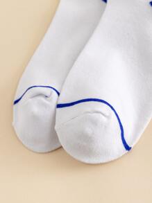 Vớ Crew Graphic Thư - trắng - Xem 3