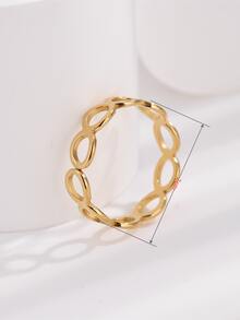 Vòng ra rỗng - Vàng - Xem 3